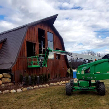 Installing Windows in Barn