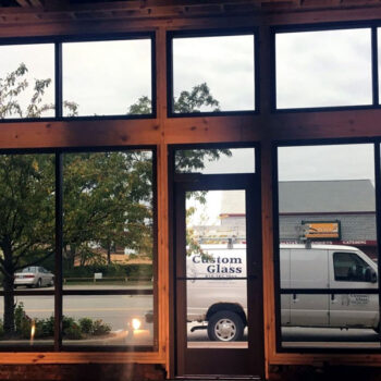 Commercial Glass Door and Windows Interior